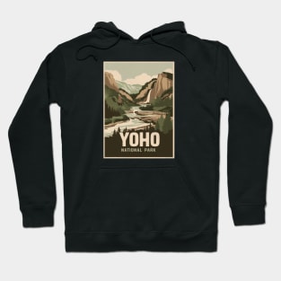 Retro Vintage Yoho National Park Hoodie